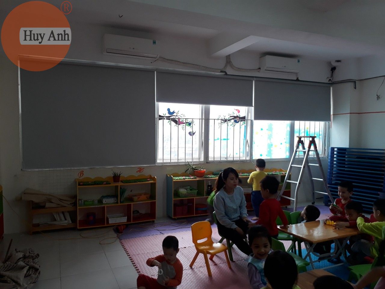 rèm cửa sổ lớp học giá rẻ